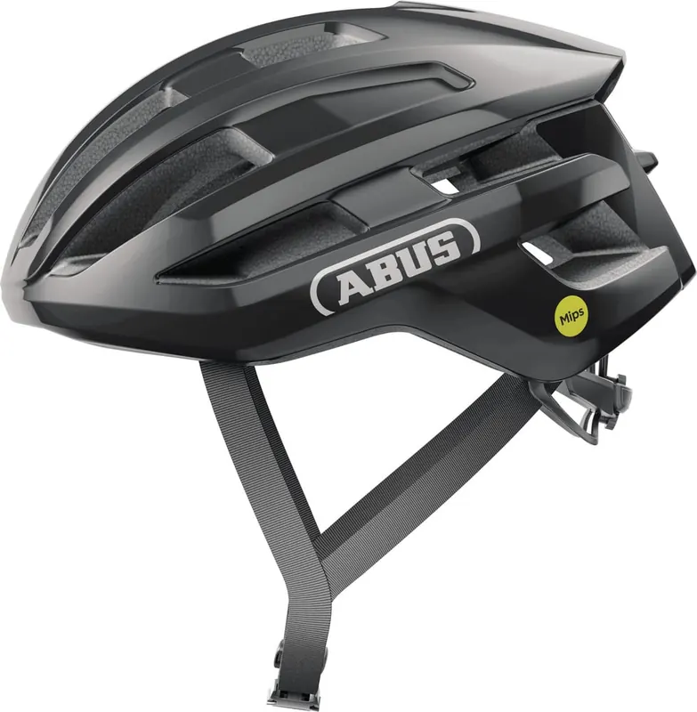ABUS kask rowerowy szosowy POWERDOME MIPS czarny (51-55)