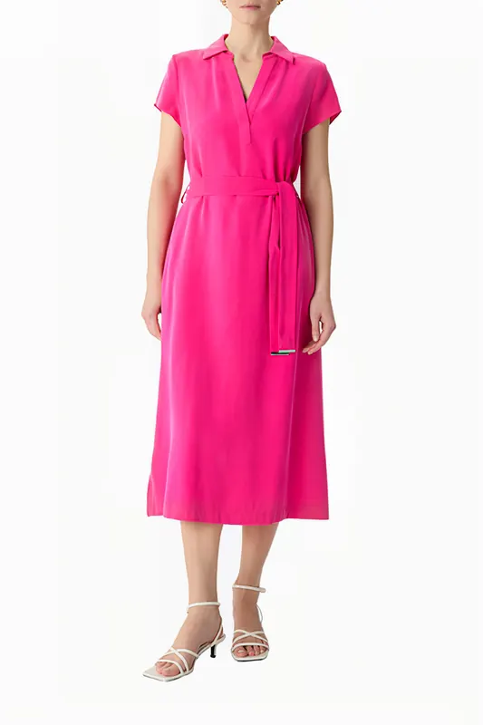 Comma  Dresses Lilac/pink Maat: 34 | Blousejurken Outlet | Dames | Roze