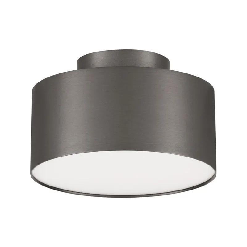 Szara aluminiowa lampa sufitowa LED Ozen – Nova Luce