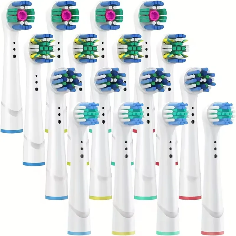 4/12/16 szt. Wymienne Główki Szczoteczki do Zębów Kompatybilne z Elektrycznymi Szczotkami do Zębów Oral-B Braun Professional