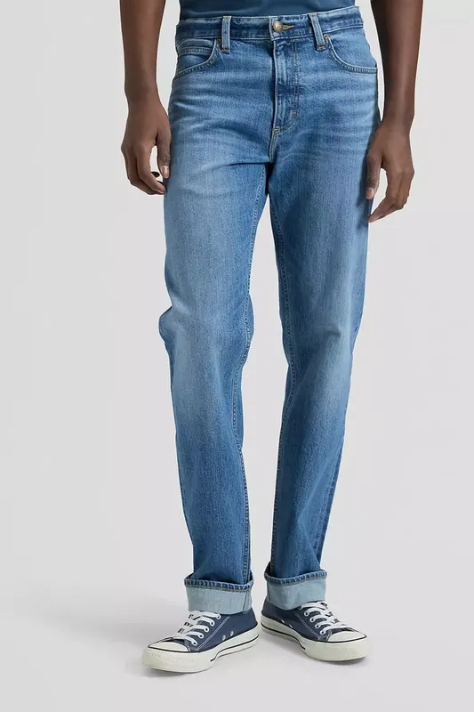 Lee West Blue Force Jeans Maat: W33L34 | Straight Jeans Outlet | Heren | Blauw