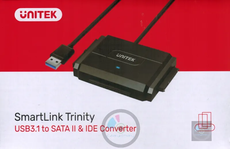 Unitek Y-3324 Adapter Usb 3.1 Ide/sata Najnowszy