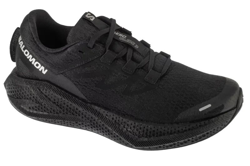 Salomon Aero Glide 3 L47866000, Męskie, Czarne, buty do biegania, tkanina, rozmiar: 46 2/3