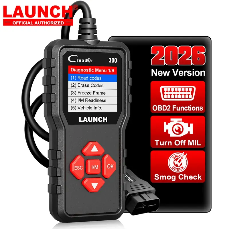 LAUNCH X431 CR300 skaner obd2 CAN automatyczny czytnik kodów narzędzia diagnostyczne I/M Tester akumulatora silnika dożywotnia bezpłatna aktualizacja