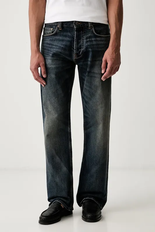 Emporio Armani jeansy loose męskie