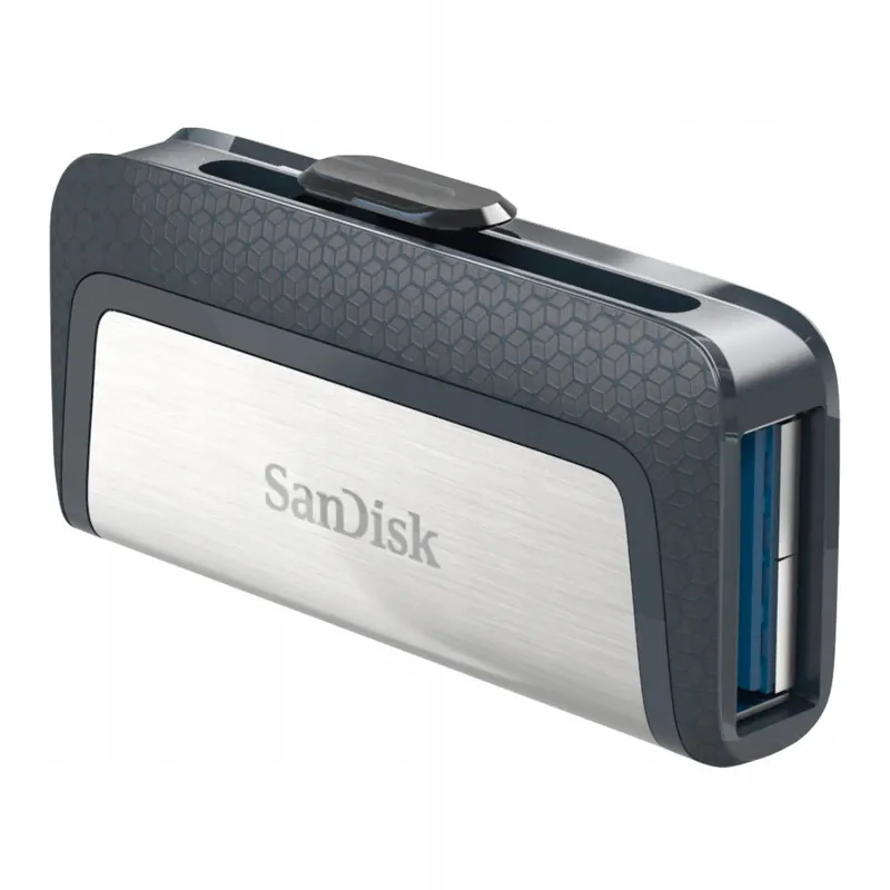 SanDisk Ultra Dual/256GB/USB 3.1/USB-A USB-C/Šedá