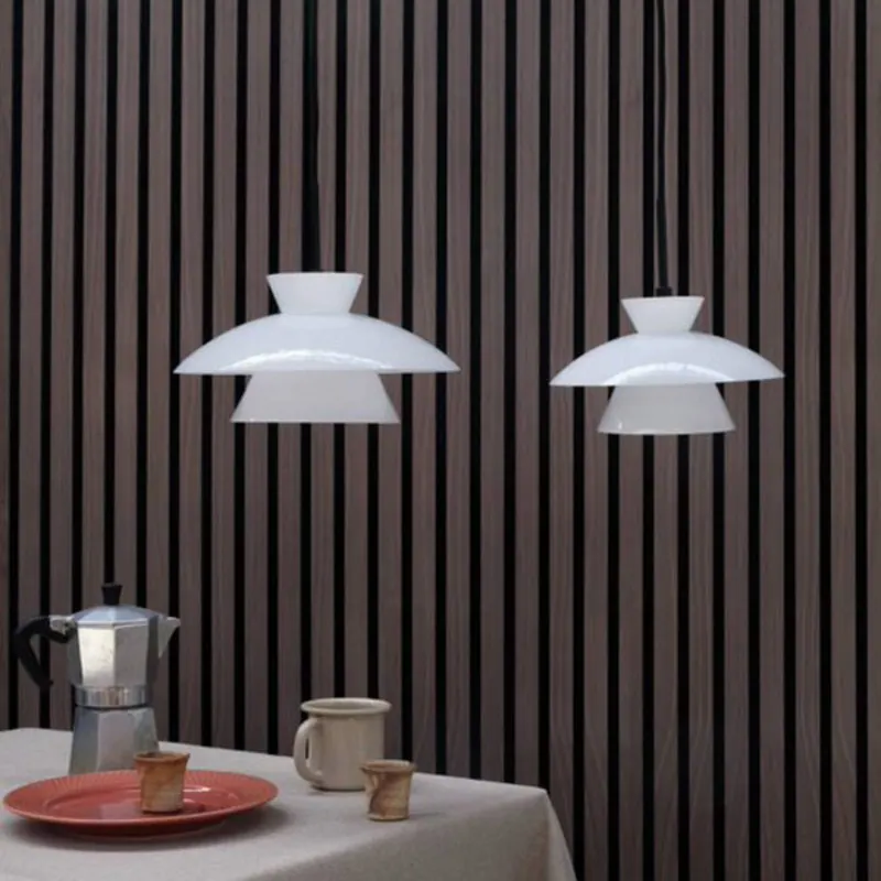 Szklana lampa wisząca Dyberg Larsen Valby, Ø 20 cm