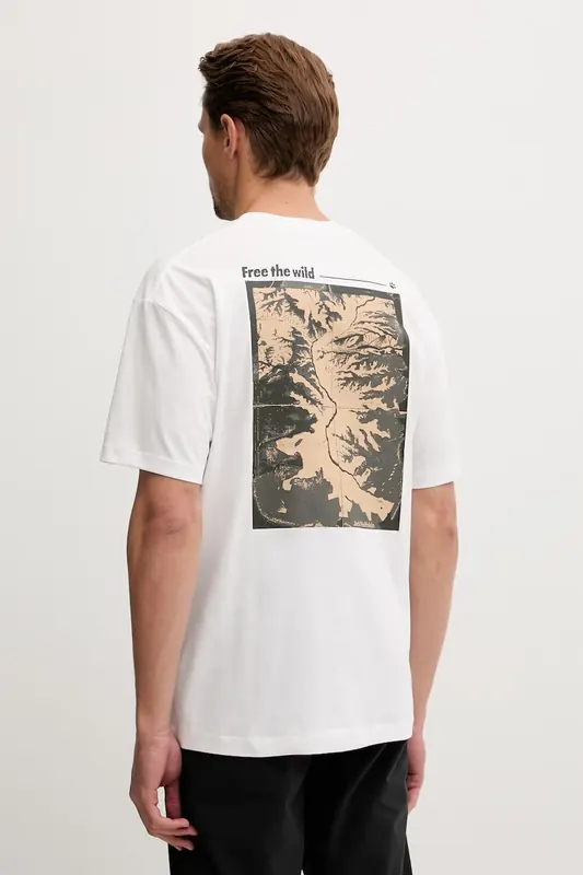 Jack Wolfskin t-shirt męski bawełniany Confident