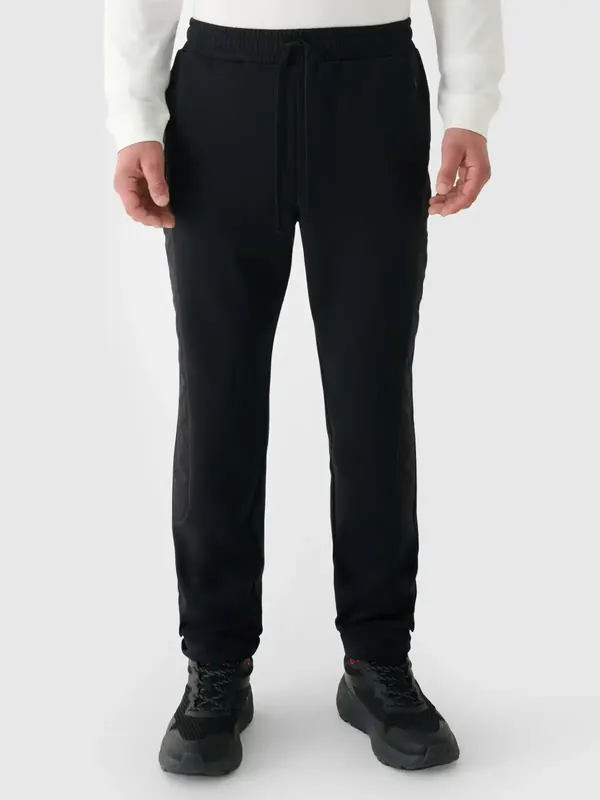4F spodnie typu jogger z tkaninowymi wstawkami 4FWAW25TTROM1252 (XXL)