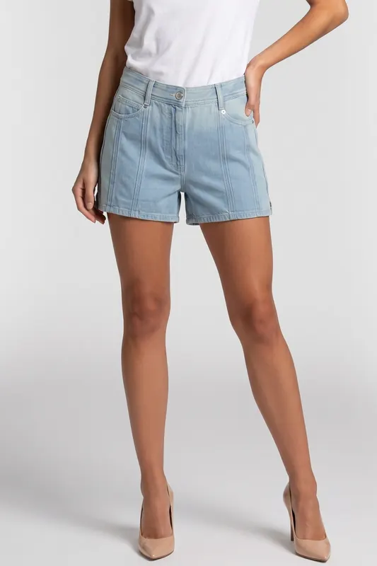 IRO Paris Cilas Short Light Blue Maat: W29 | Korte Broeken Outlet | Dames | Blauw