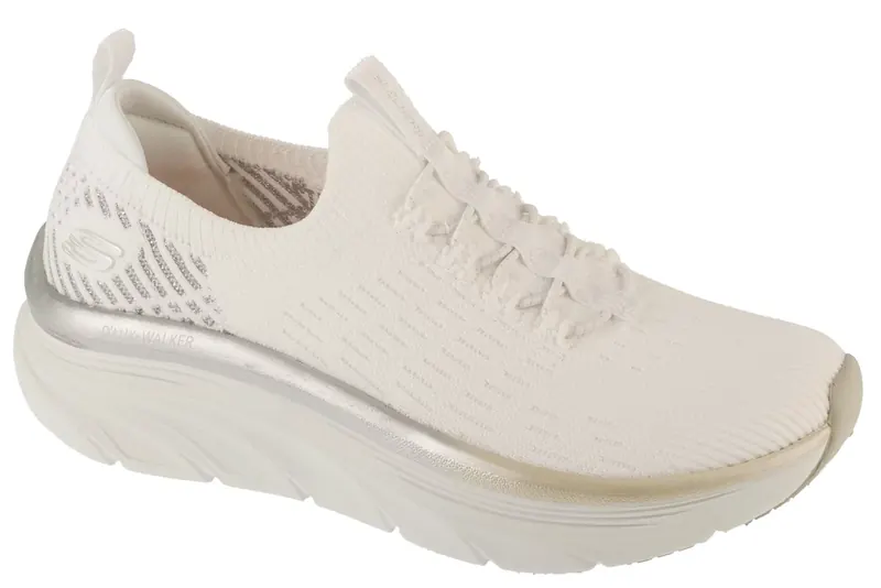 Skechers D'Lux Walker Let It Glow 149366-WSL, Damskie, Białe, buty sneakers, tkanina, rozmiar: 40