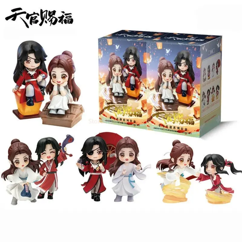 Oryginalna figurka anime Heaven Officials Blessing Xie Lian Hua Cheng, figurka akcji z PVC, kolekcjonerski model Tian Guan Ci Fu, zabawka, prezent
