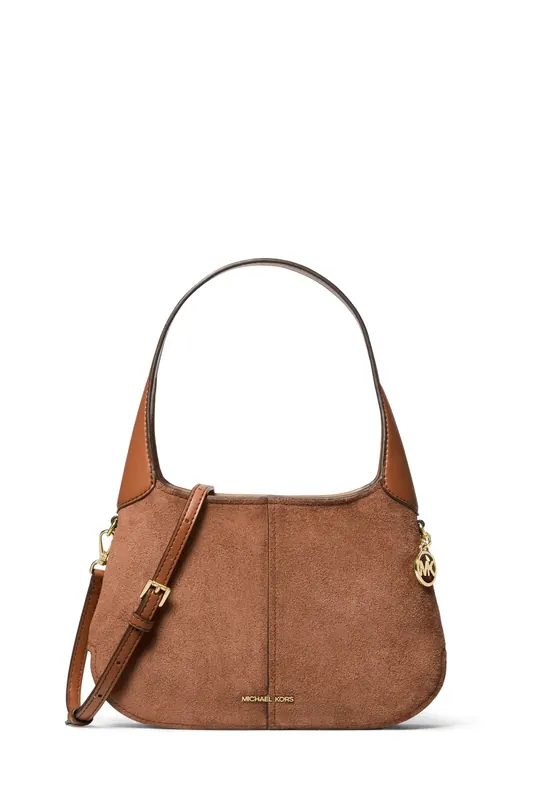 Michael Kors Small Top Zip Shoulder Luggage Maat: OS | Handtassen Outlet | Dames | Bruin