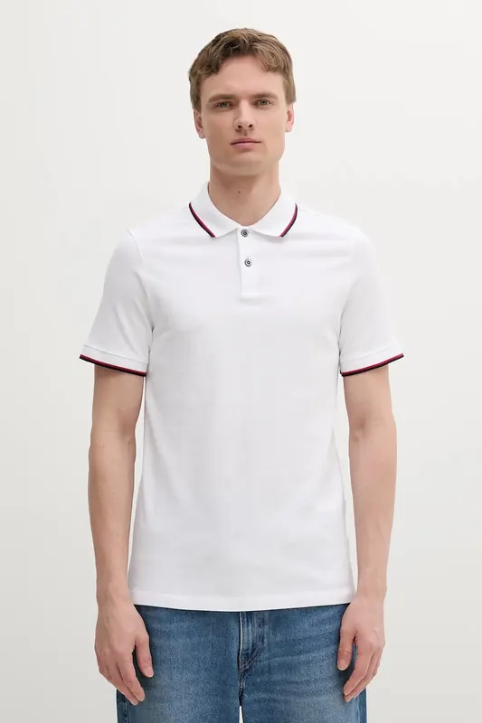 Armani Exchange polo bawełniane