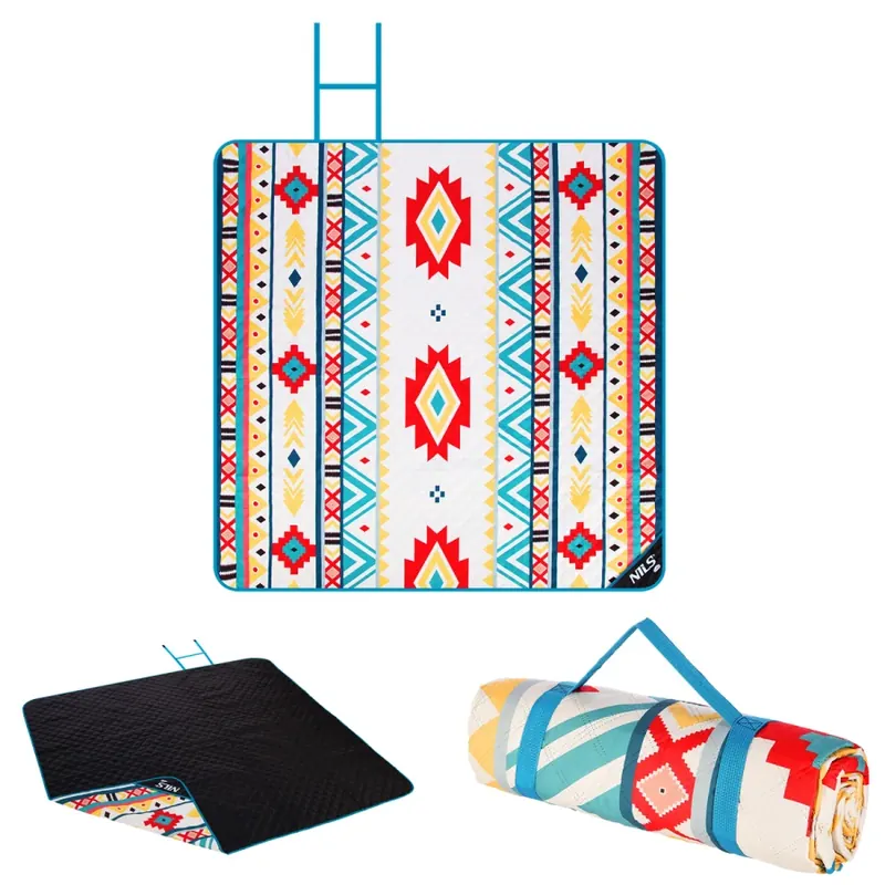 NILS NC8022 AZTEK KOC PIKNIKOWY 195X200 CM  CAMP (one size)