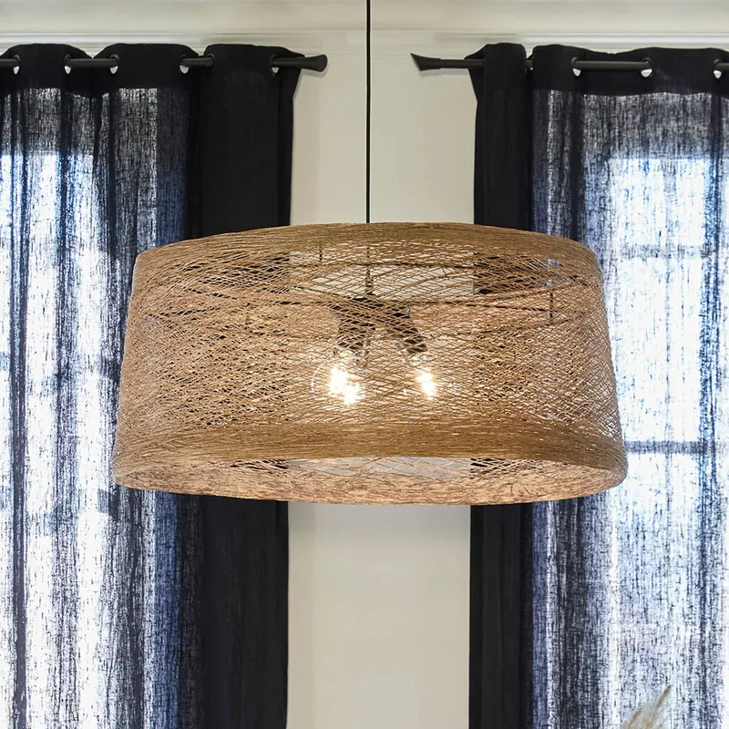 Lampa wisząca Nude, kolor naturalny, Ø 74 cm, papier
