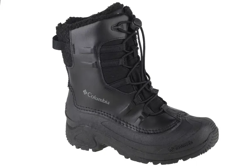 Columbia Bugaboot Celsius Boot 1945701010, Dla chłopca, Czarne, śniegowce, skóra licowa, rozmiar: 35