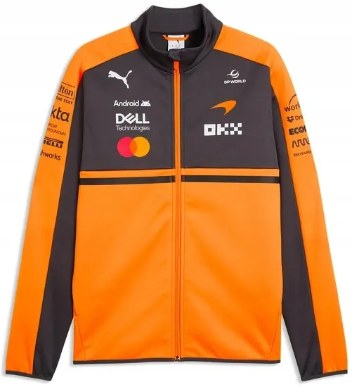 Kurtka McLaren F1 2026 Team Softshell Pomarańczowa r.M