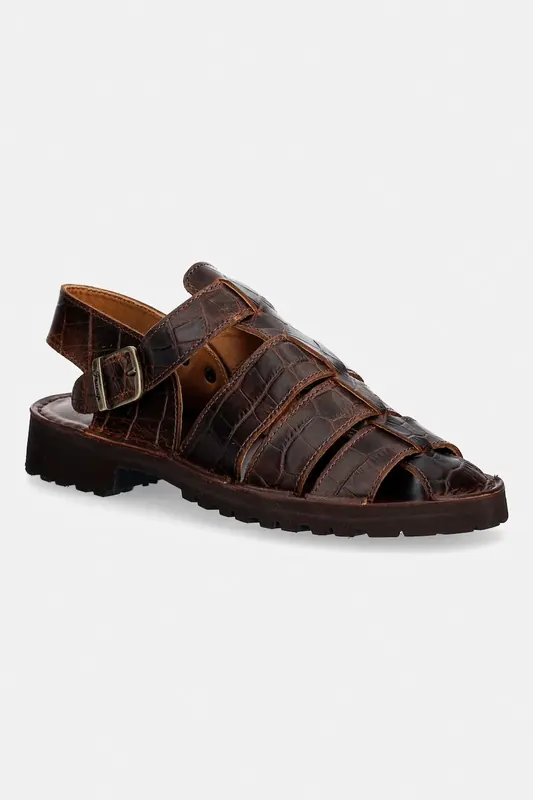 Fracap sandały damskie skórzane