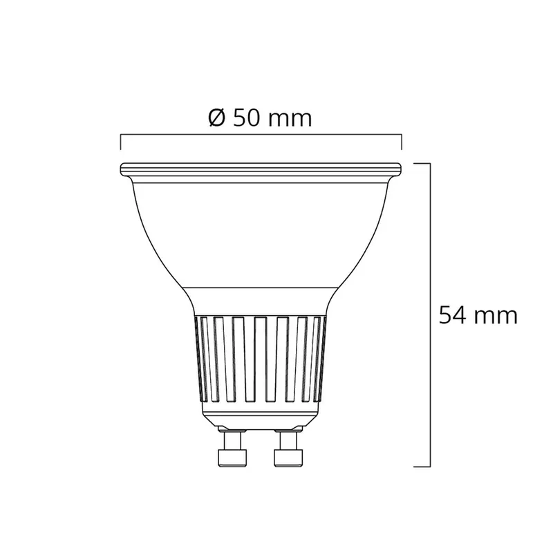 Reflektor LED Sylvania, GU10, 2 W, 3 000 K, 360 lm, ściemniany