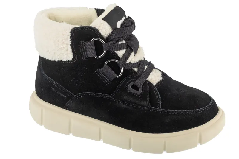 Sorel Explorer III NW Lace WP 2077961010, Damskie, Czarne, buty zimowe, skóra zamszowa, rozmiar: 39