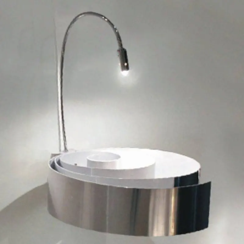 Ekskluzywna lampa ścienna Spirala, 35 cm