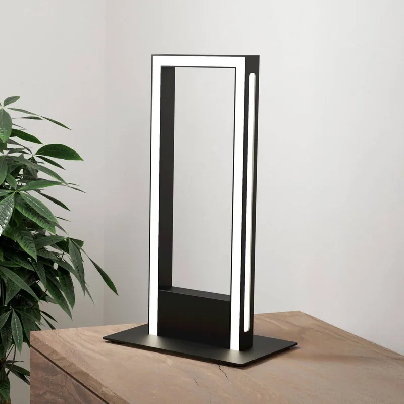 EGLO connect lampa stołowa LED Savilanas-Z, czarna, CCT