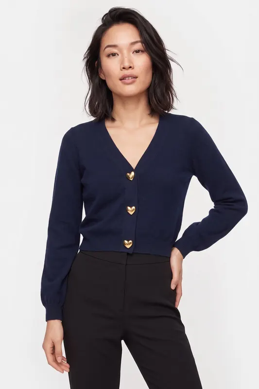 Moschino Knitted Jacket Blue Maat: 36 | Cardigans Outlet | Dames | Blauw