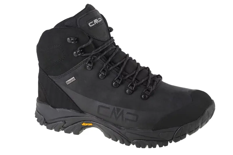 CMP Dhenieb WP 30Q4717-U901, Męskie, Czarne, buty trekkingowe, nubuk, rozmiar: 43