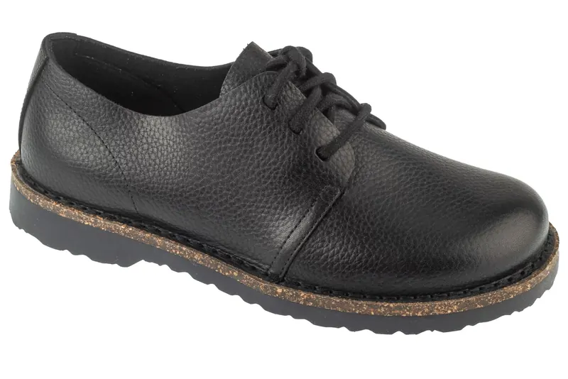 Birkenstock Uppsala Low 1030183, Unisex, Czarne, półbuty, skóra licowa, rozmiar: 40