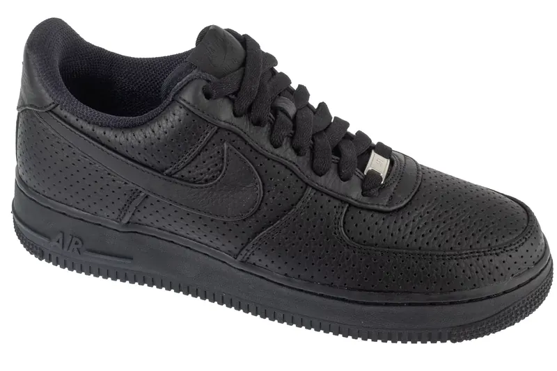 Nike Air Force 1 Low HF8189-001, Unisex, Czarne, buty sneakers, skóra licowa, rozmiar: 45