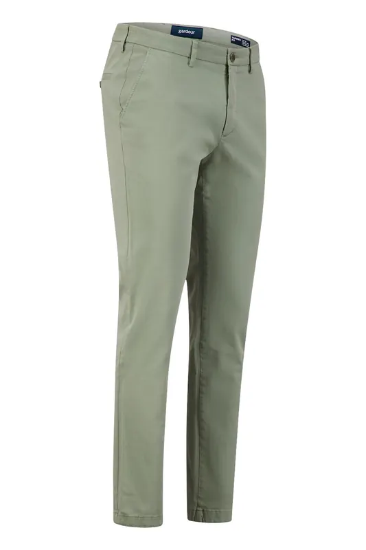 Atelier Gardeur Tonic-60571 Khaki Maat: W34L36 | Chino's Outlet | Heren | Bruin