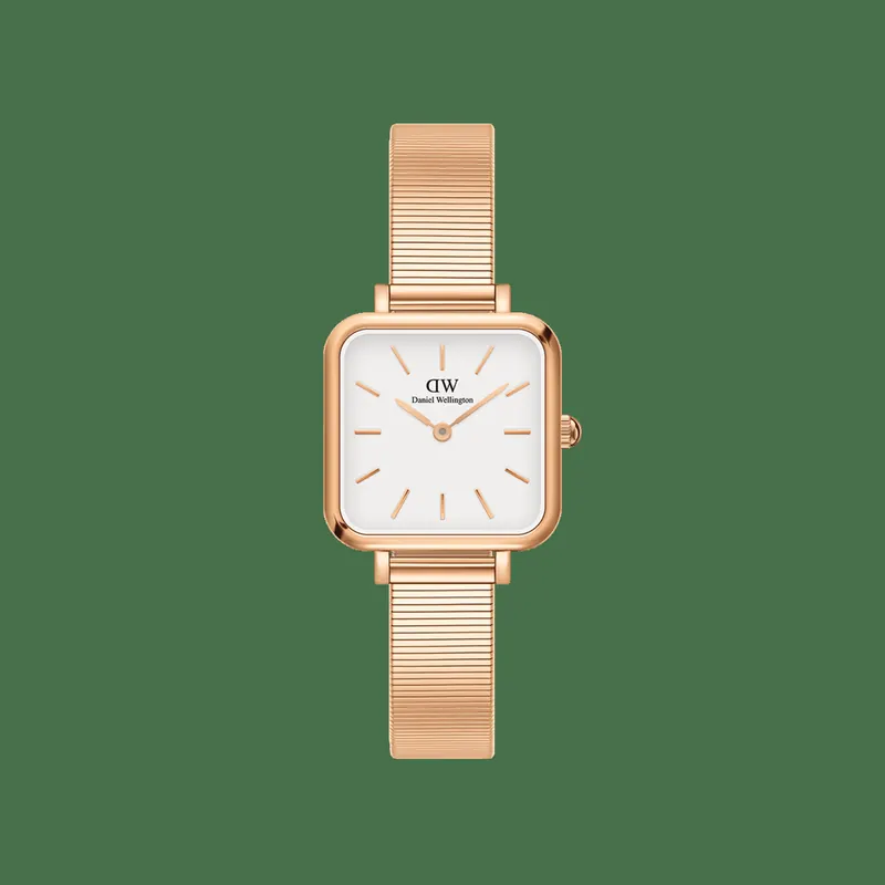Daniel Wellington DW Watch Quadro Studio Rose Gold 22x22mm