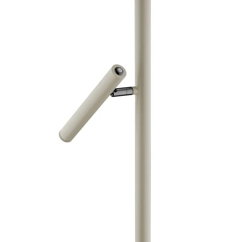 Lampa stojąca LED Streak, 2-pkt. ściemniacz piasek