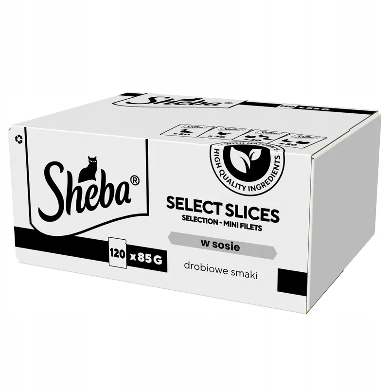 Sheba Selection Select Slices Drobiowe Smaki 120x85g Karma Dla Kota W Sosie