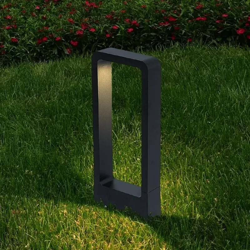 IP68 zewnętrzna lampa ogrodowa LED 15W AC110V 220V DC12V lampa trawnikowa LED na dziedziniec willa krajobraz słupki oświetlenie korytarza