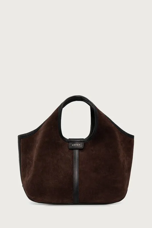 Soeur  DOUCE MINI torebka tote damska zamszowa
