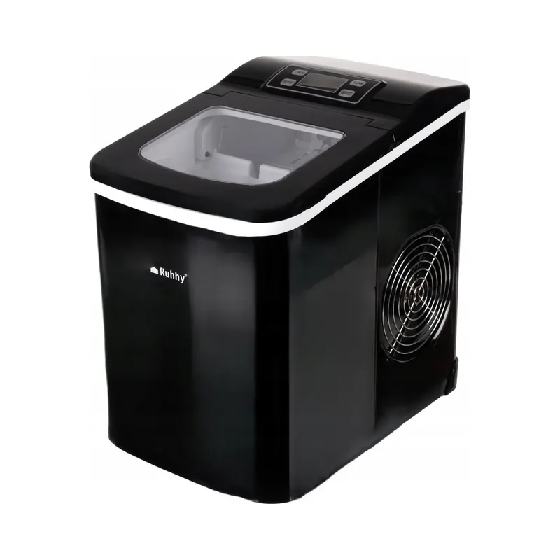 Moderná výkonná výrobník ľadu. Do domu aj kancelárie. LCD displej