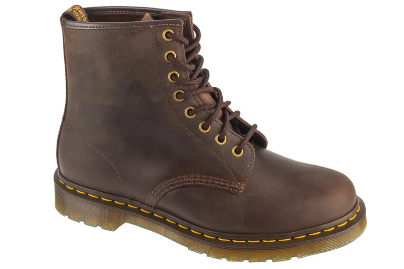 Dr. Martens 1460 Crazy Horse DM11822203, Unisex, Brązowe, glany, skóra licowa, rozmiar: 37