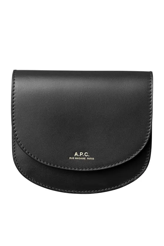 A.P.C. Compact Wallet Geneve Black Maat: OS | Portemonnees Outlet | Dames | Zwart