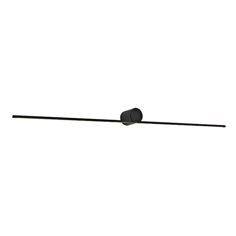 Kinkiet do łazienki LED 20146 piaskowy czarny szerokość 90 cm