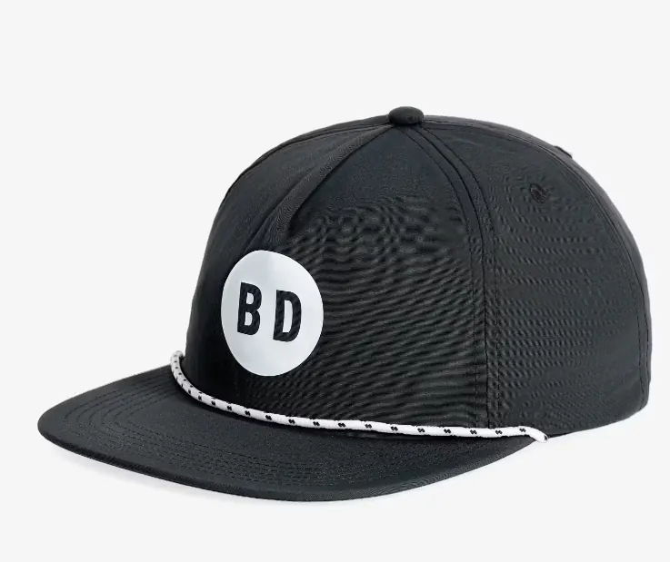 BLACK DIAMOND czapka z daszkiem SYNTHETIC ROPE HAT czarna (one size)