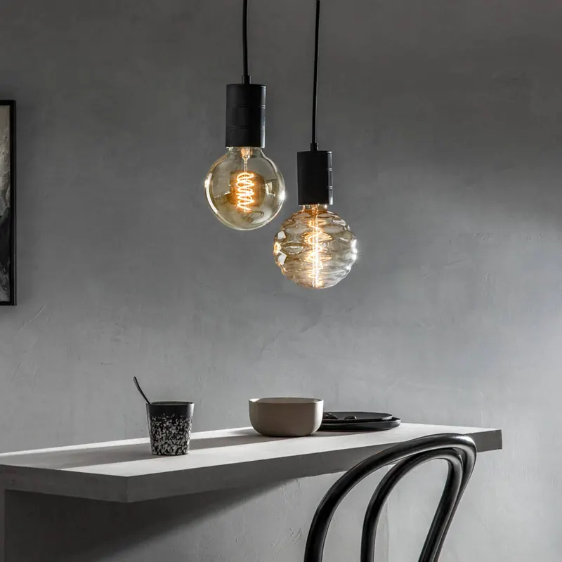 Calex Bilbao żarówka LED E27 4W dim 1 800 K złota