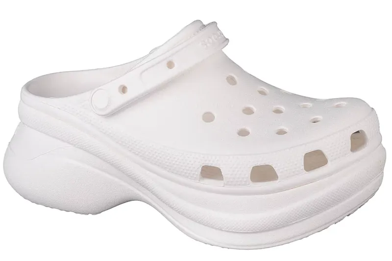 Crocs W Classic Bae Clog 206302-100, Damskie, Białe, klapki, syntetyk, rozmiar: 38/39