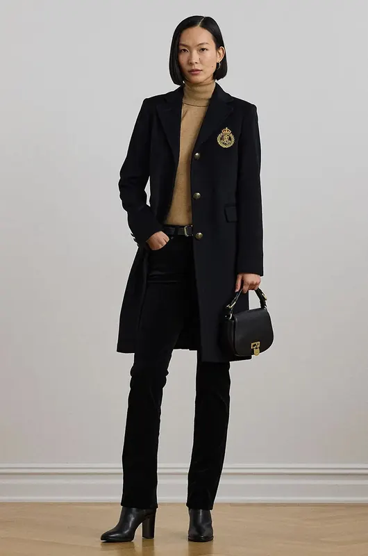 Lauren Ralph Lauren płaszcz wełniany