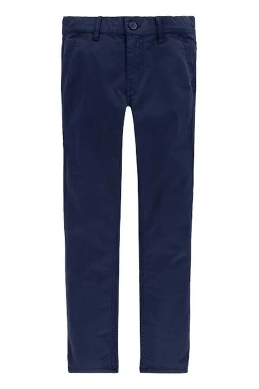 Levi's Boys Xx Skinny Chino Navy Blazer Maat: 8Y | Broeken Outlet | kids | Blauw