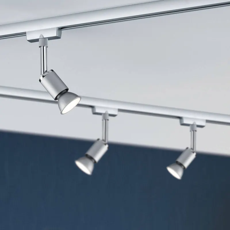 Paulmann URail Pure II Spot, chrom matowy