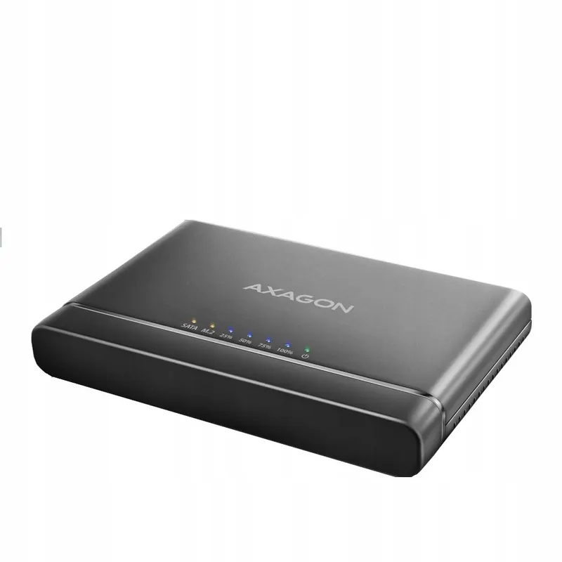 Dokovacia stanica Axagon 2,5" 3,5" M.2 PCIe Sata s funkciou