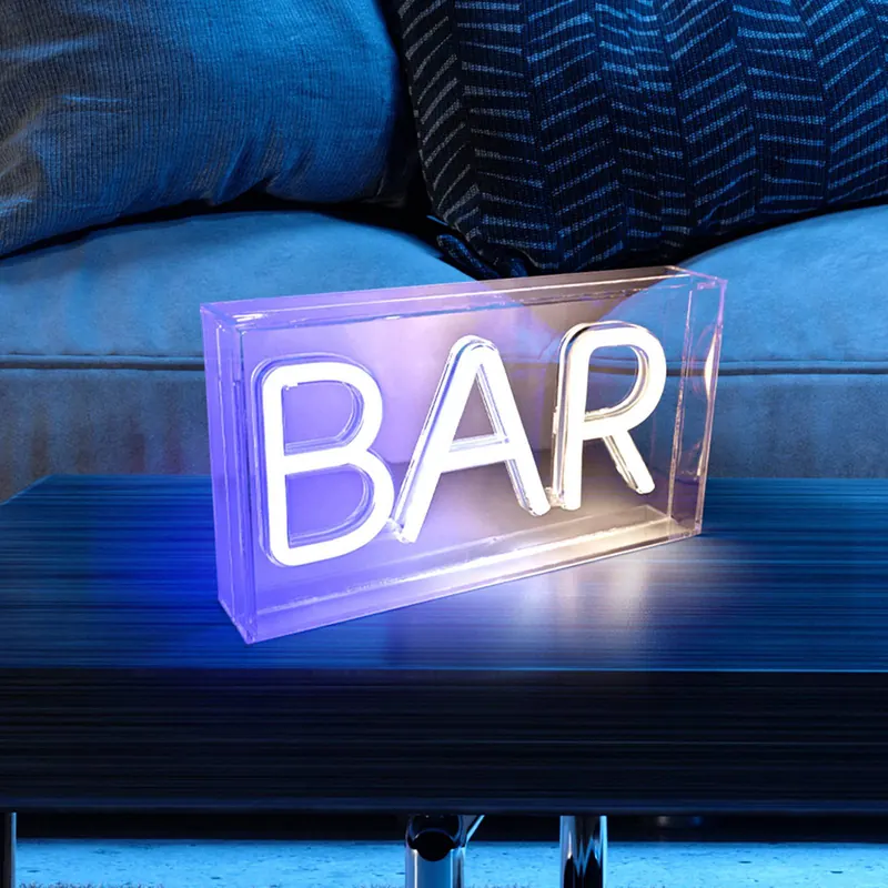 Lampa stołowa LED Neon Bar, USB