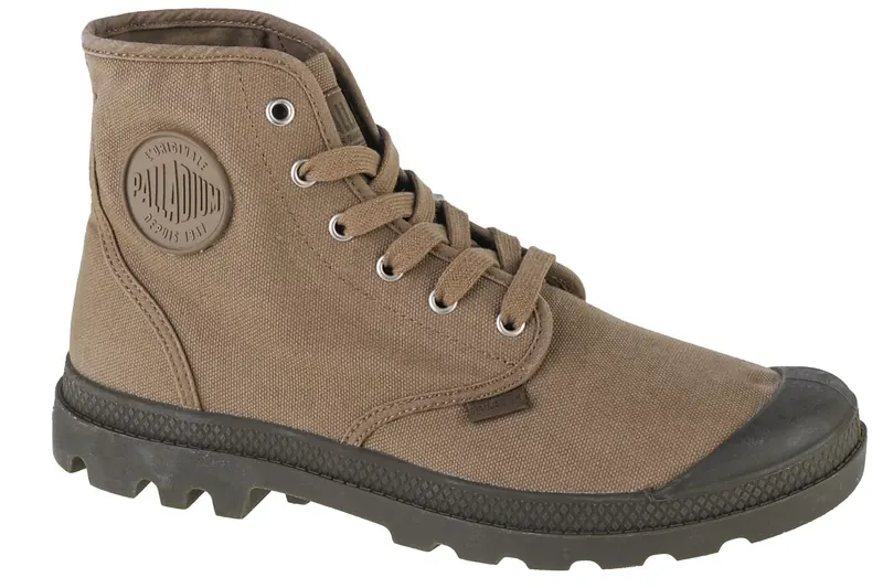 Palladium Pampa Hi 02352-308-M, Męskie, Zielone, buty sneakers, tkanina, rozmiar: 41